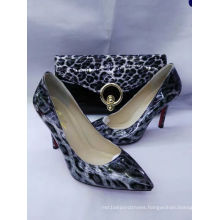 Ladies Leopard Shoes and Bags (G-20)